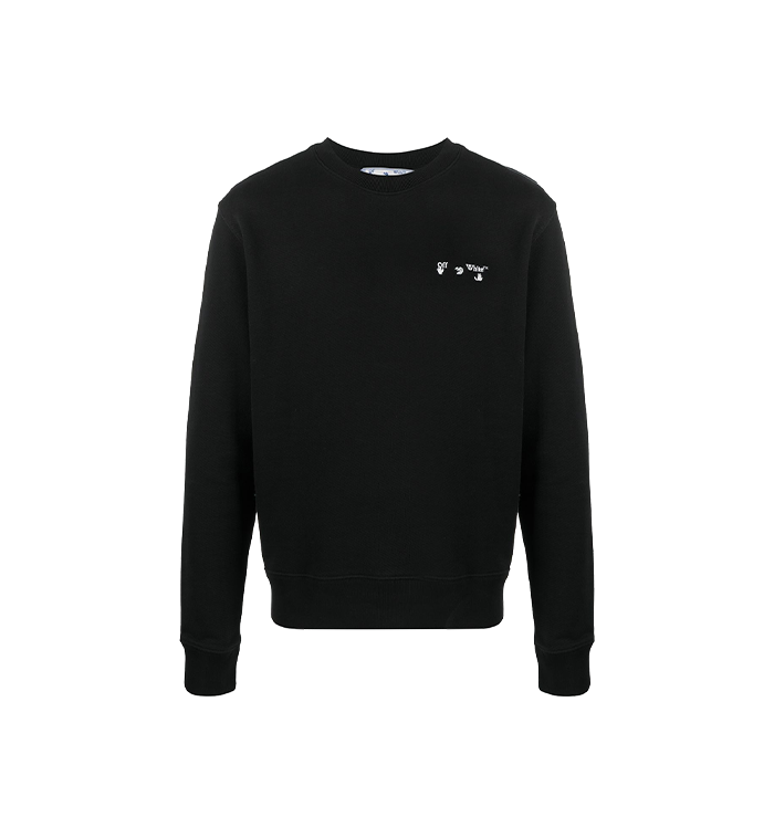 Off black sweatshirt sale