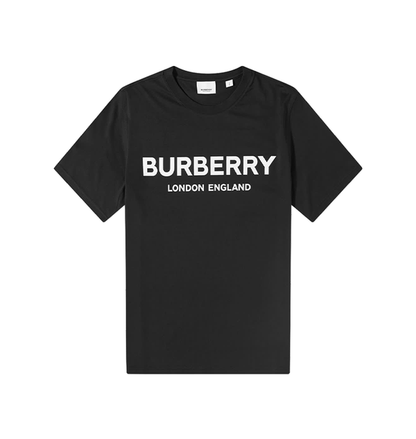 Burberry Letchford Logo Tshirt - Black